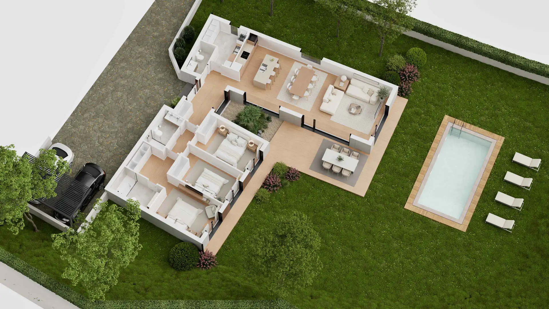 Haus oder Chalet zum Verkauf in Donostia - San Sebastián  mit Heizung, Privatgarten und Terrasse