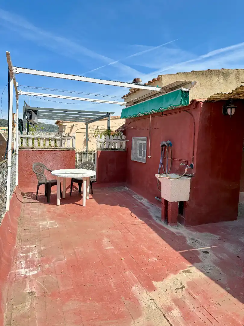 Terraza de Casa adosada en venta en Barcelona con Calefacción, Terraza y Balcón