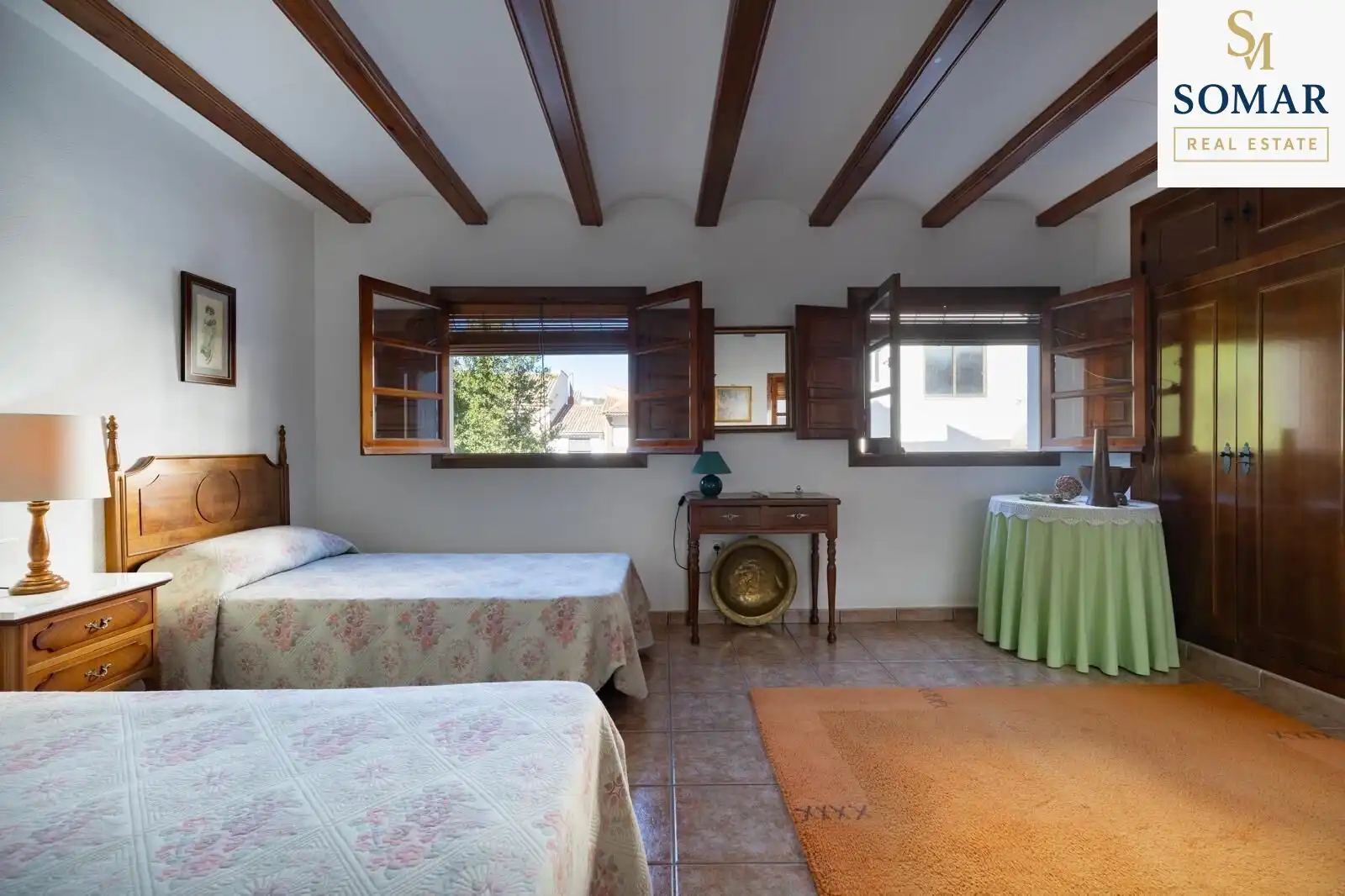 Dormitori de Finca rústica en venda en Mogente / Moixent amb Jardí privat, Terrassa i Piscina