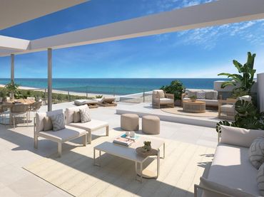 Appartement compact avec piscine à vendre à Almerimar