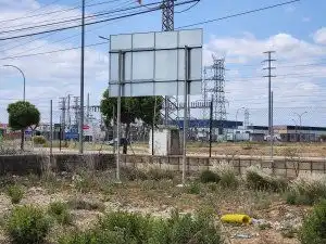 Vista exterior de Terreny industrial en venda en Marchamalo