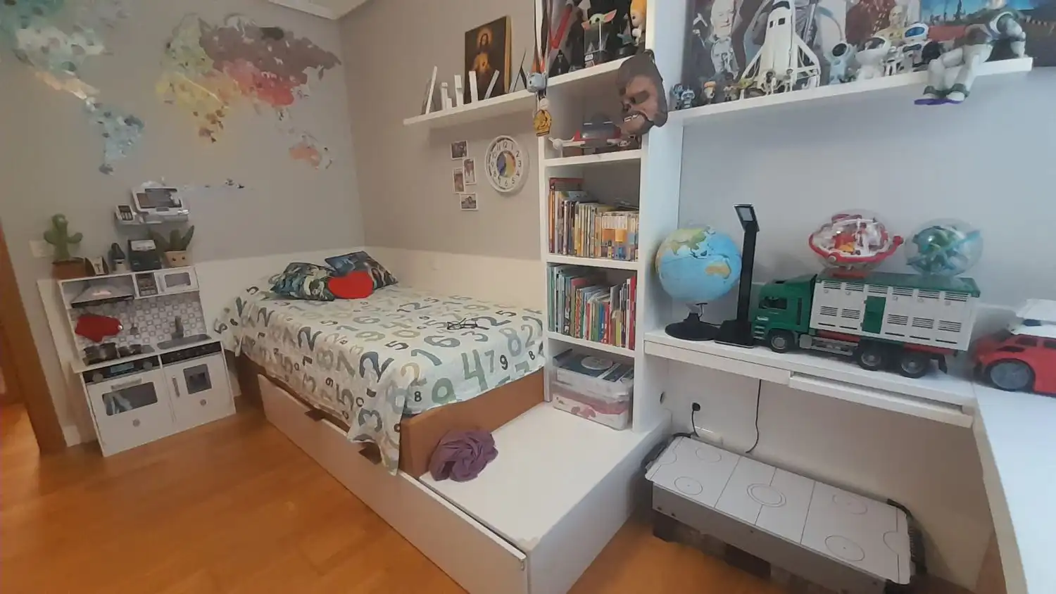 Bedroom of Flat for sale in Doñinos de Salamanca  with Heating, Terrace and Storage room