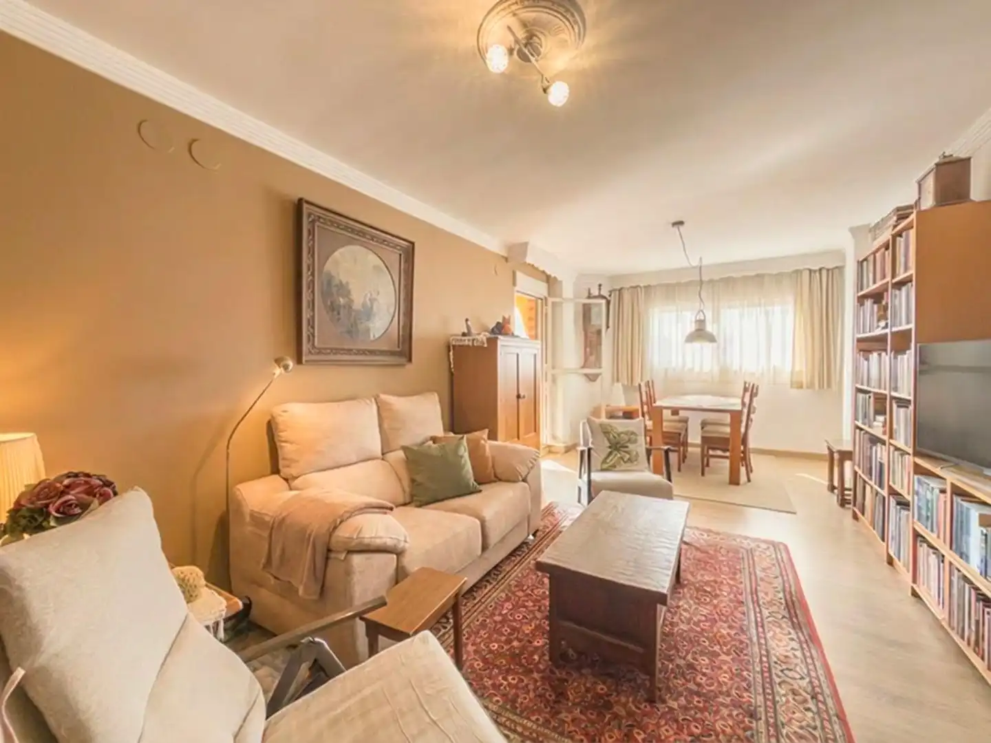 Sala de estar de Piso en venta en Estepona con Terraza y Balcón
