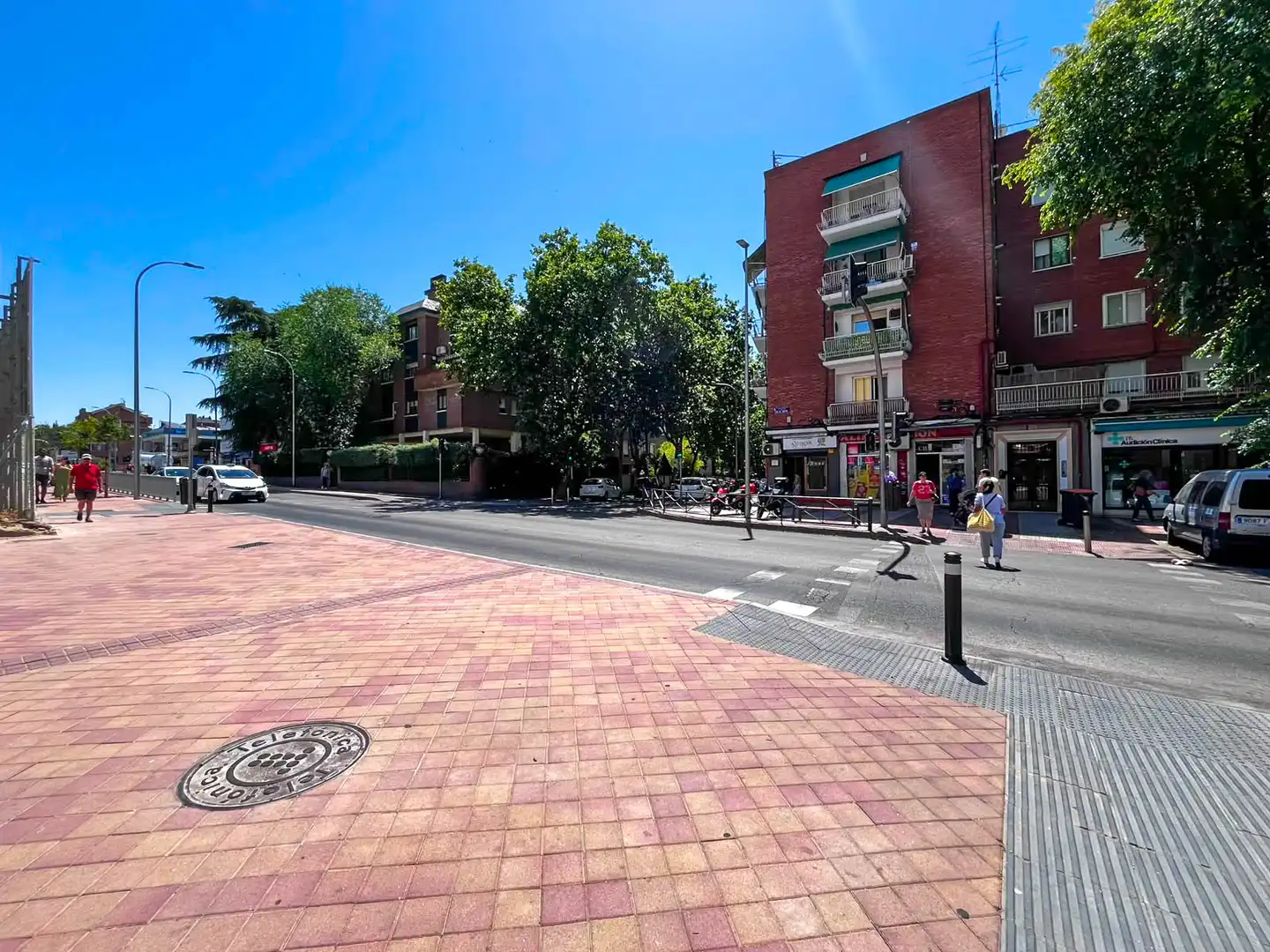 Exterior view of Flat for rent in Madrid  with Heating, Furnished and Oven