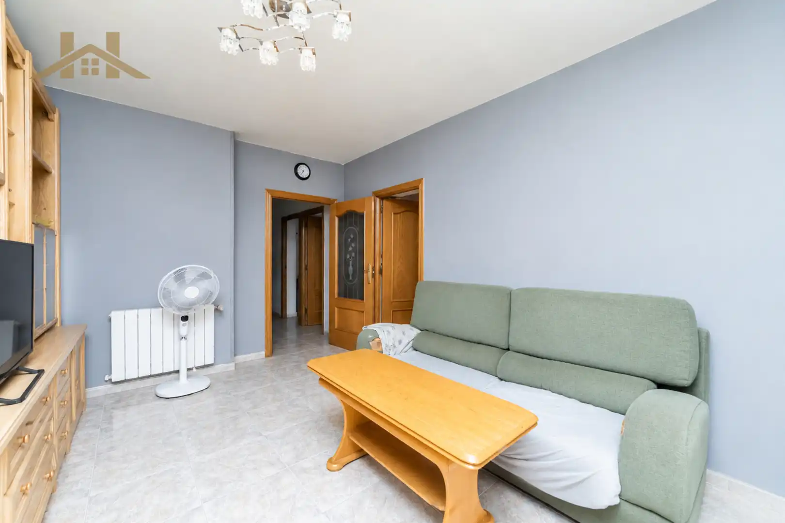 Sala d'estar de Pis en venda en Leganés amb Calefacció, Terrassa i Balcó