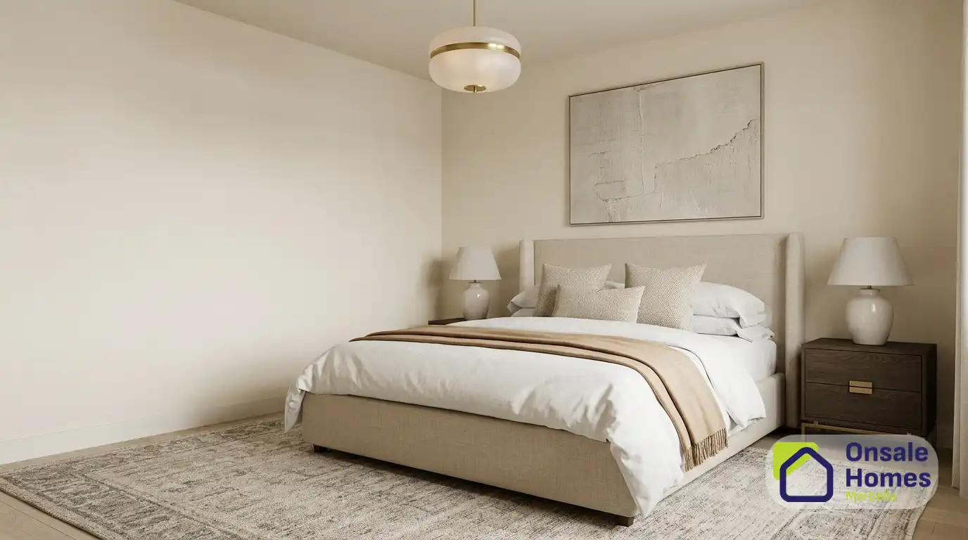 Bedroom of Detached homes for sale in Mijas  with Private garden