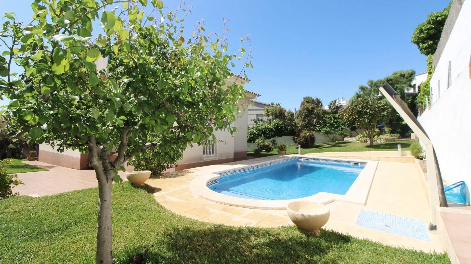 Jardí de Casa o xalet en venda en Calafell amb Jardí privat, Terrassa i Piscina