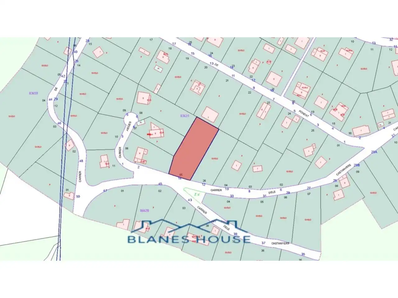 Wohnbaugrundstück zum Verkauf in Calle CASTANYERS- RIU CLAR Nº 14 7-22, imagen 7
