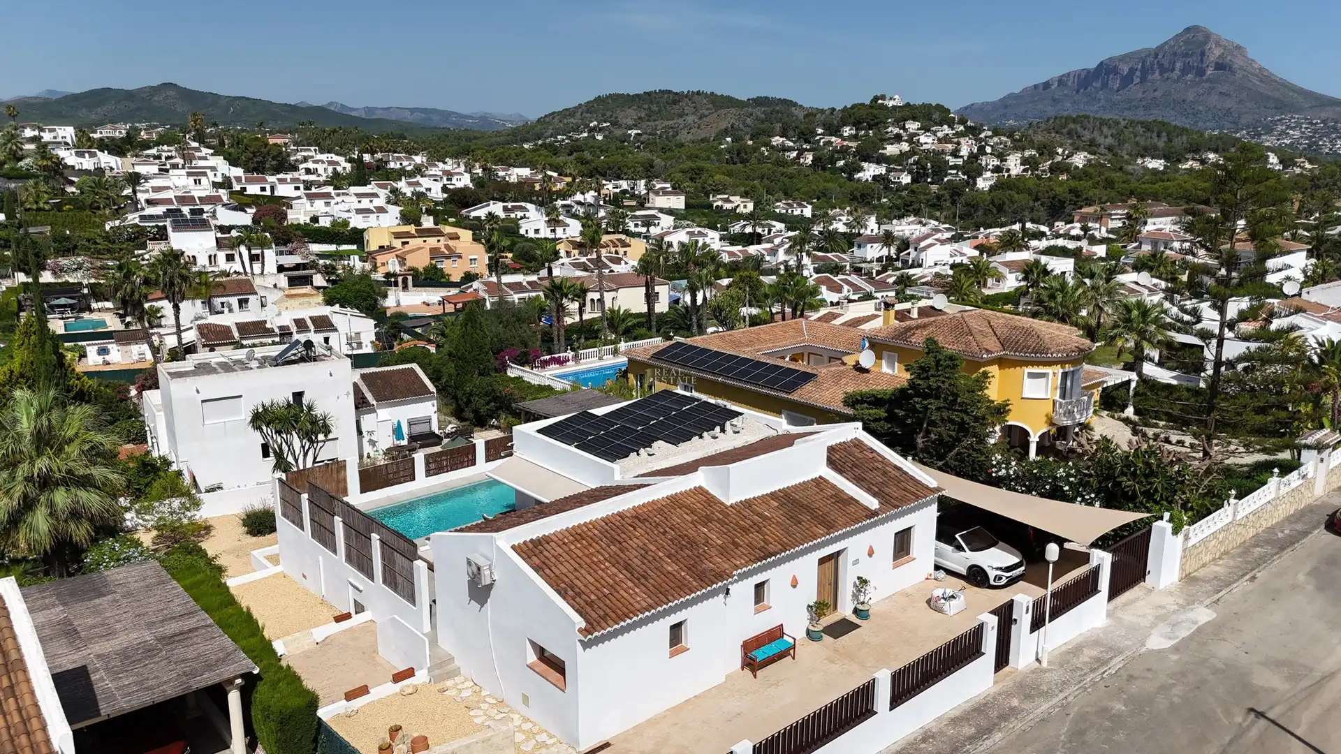 Vista exterior de Casa o xalet en venda en Jávea / Xàbia amb Aire condicionat, Terrassa i Traster
