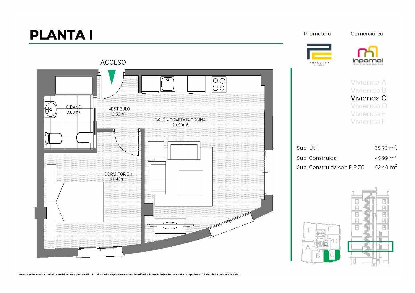 Apartment for sale in Badajoz Capital  with Heating