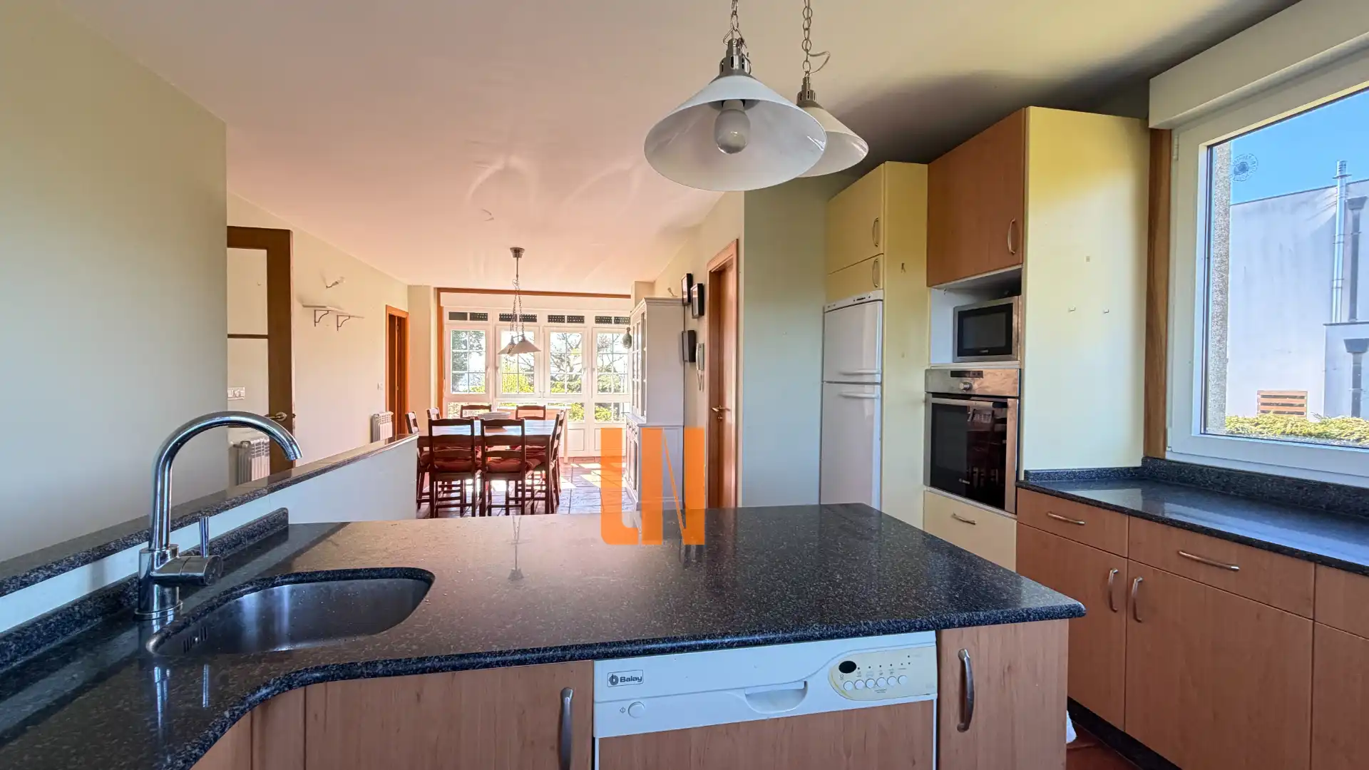 Kitchen of Houses for sale in Miño  with Heating, Private garden and Parquet flooring
