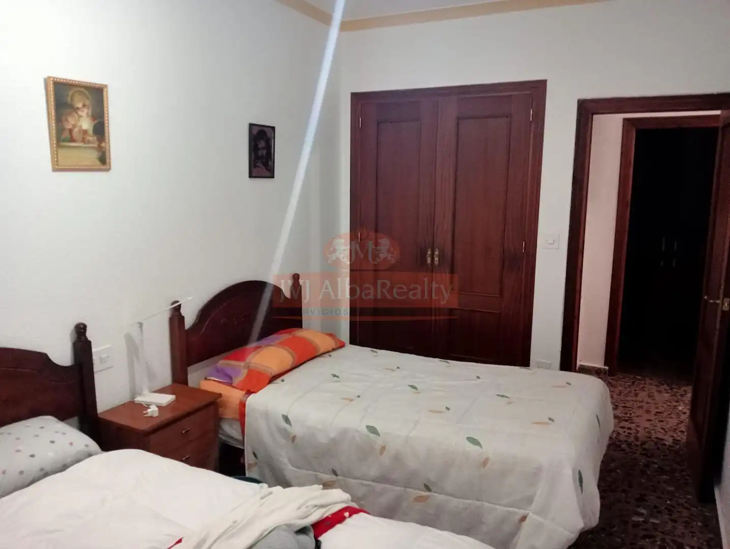 Dormitori de Casa o xalet en venda en Pozohondo amb Aire condicionat i Jardí privat