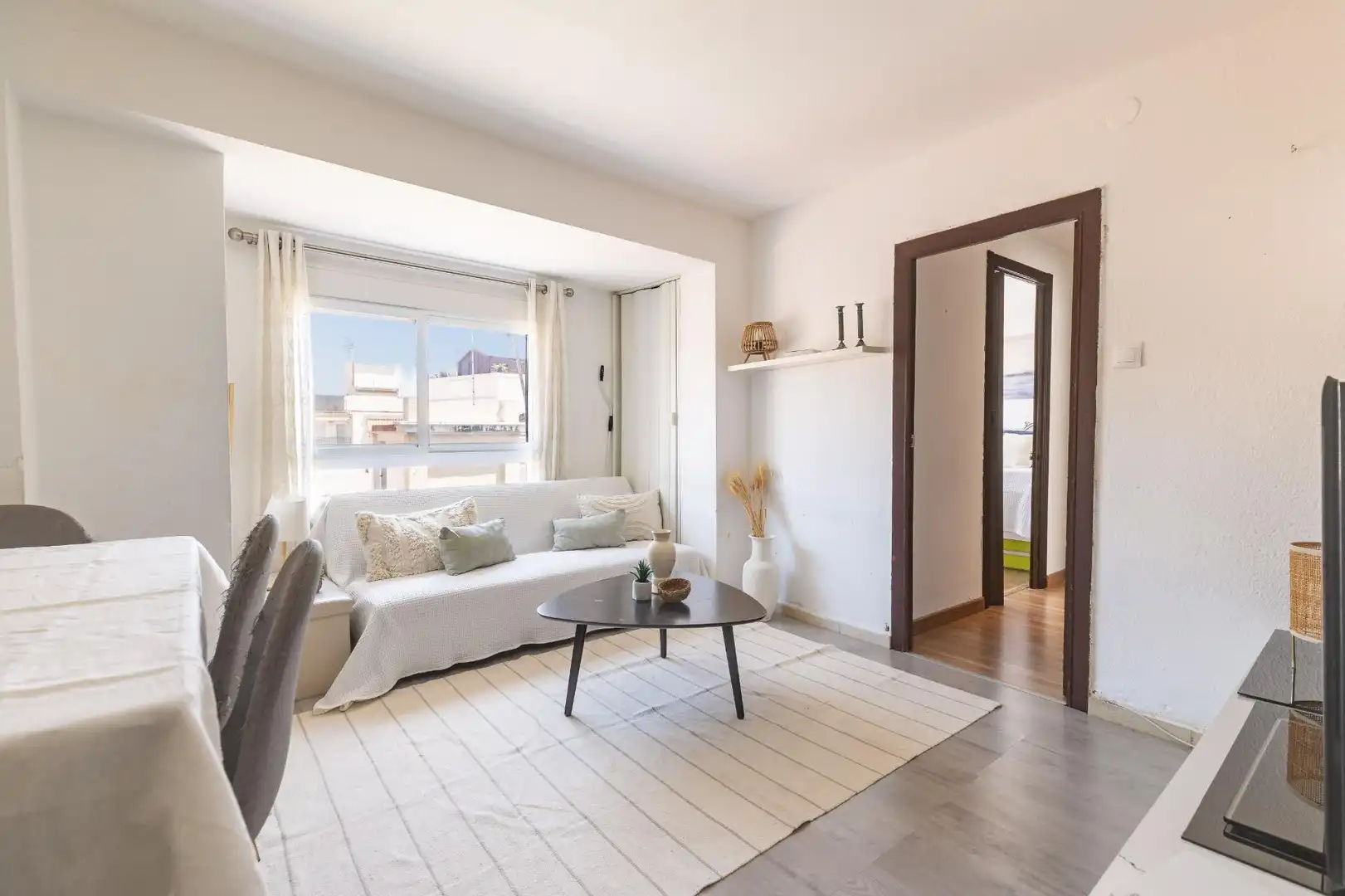 Living room of Flat for sale in Valencia  with Air Conditioner