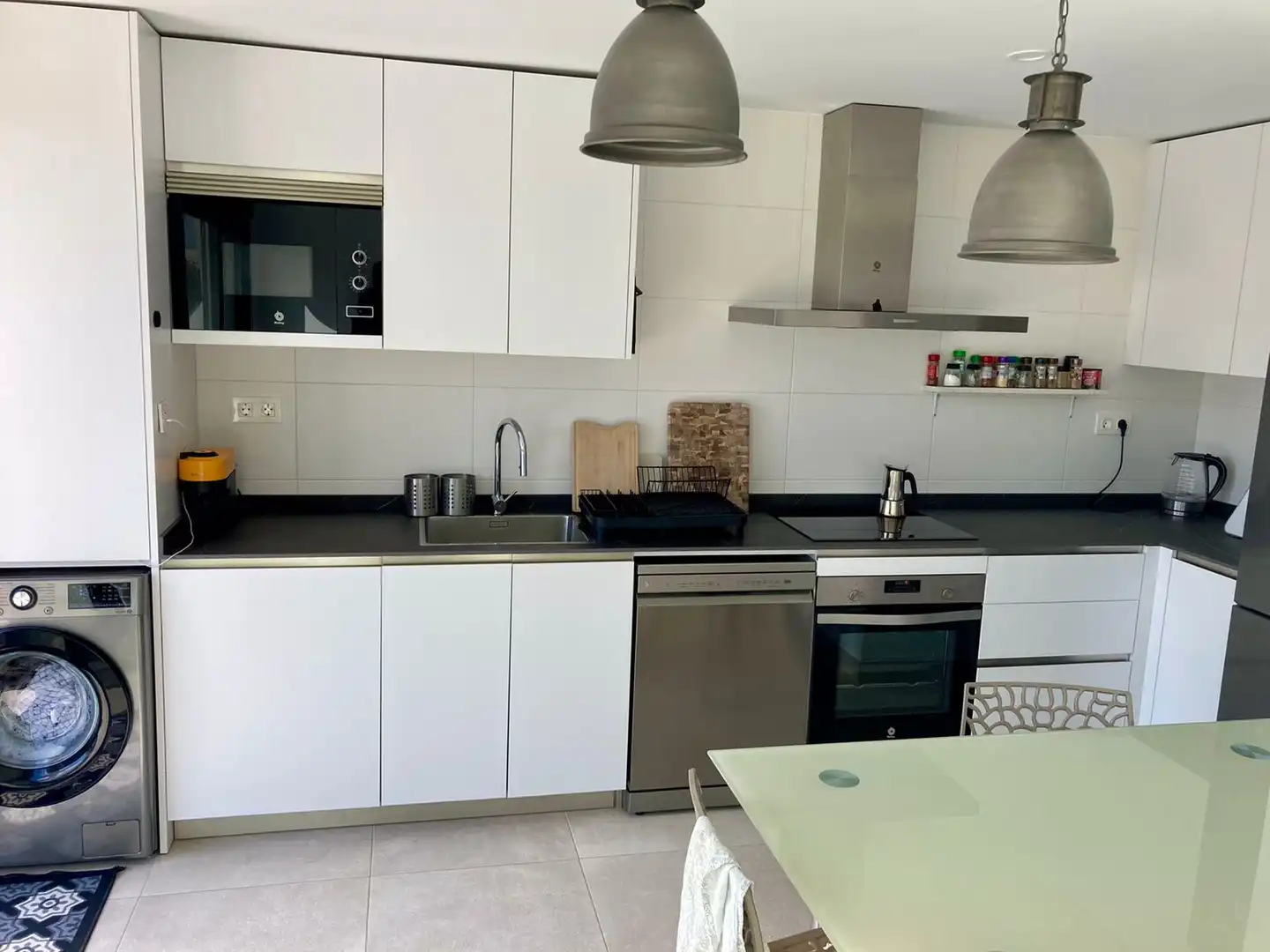 Kitchen of Detached homes for rent in Santa Pola  with Air Conditioner, Heating and Private garden