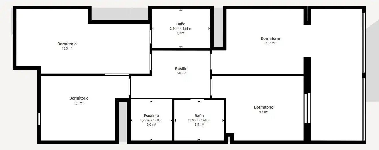Casa adosada en venta en El Molar (Madrid) con Calefacción, Jardín privado y Terraza