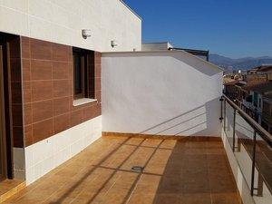 Terrace of Attic to rent in Armilla  with Air Conditioner, Heating and Parquet flooring