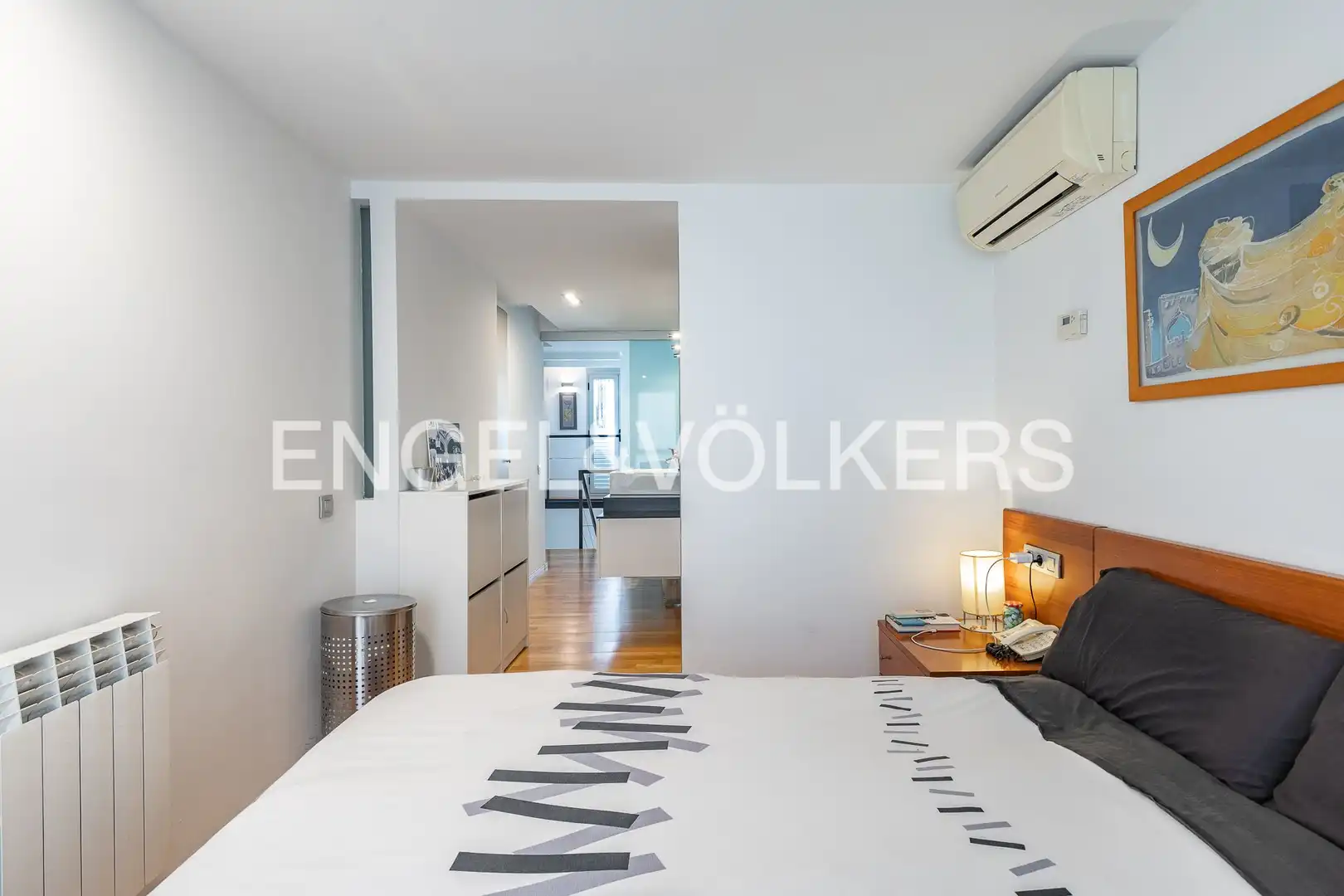 Habitación de Casa adosada en venta en Barcelona con Aire acondicionado, Calefacción y Parquet