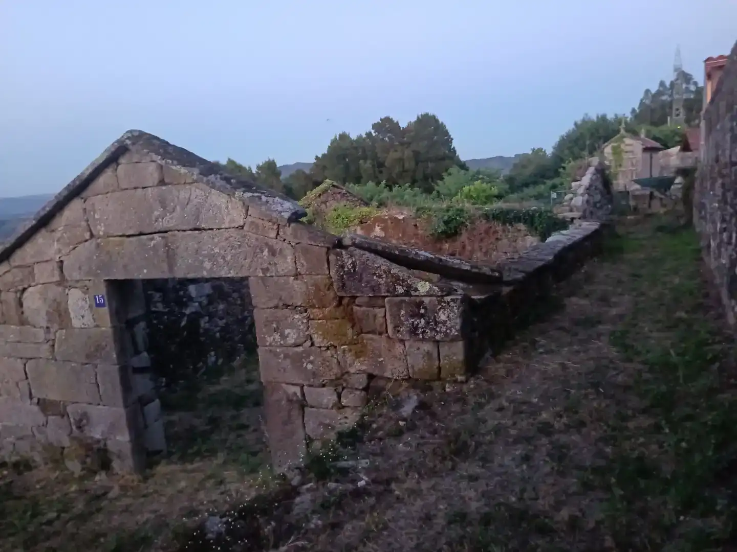 Vista exterior de Finca rústica en venda en Pontevedra Capital 