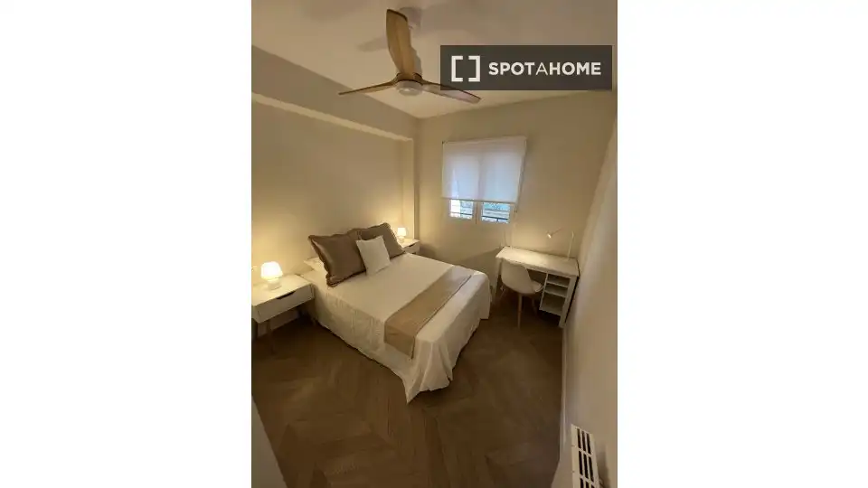 Habitación de Piso de alquiler en Burjassot con Aire acondicionado, Calefacción y Amueblado