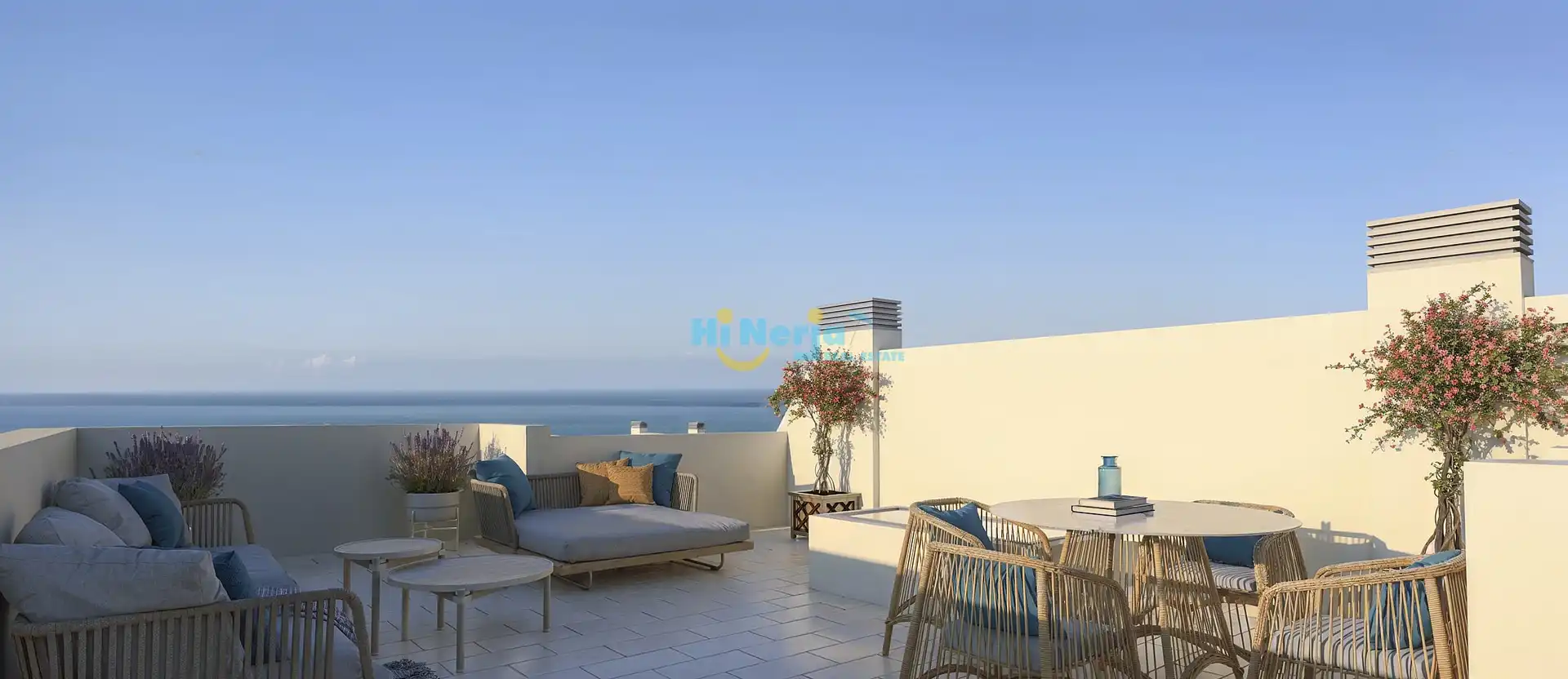 Terraza de Casa adosada en venta en Nerja con Terraza y Piscina
