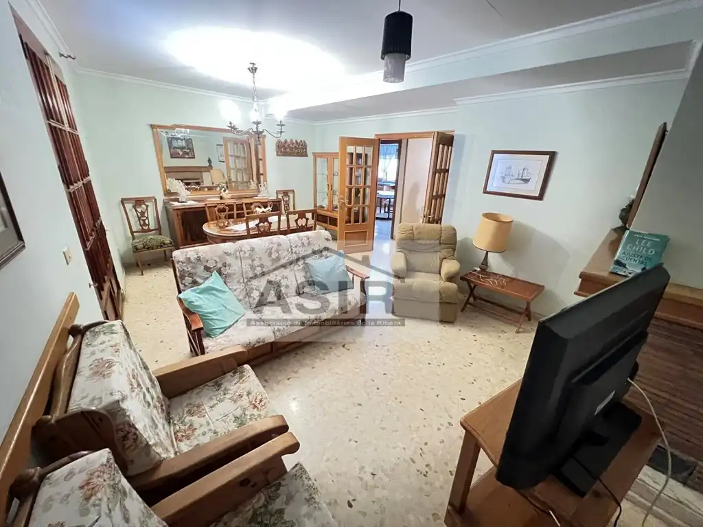Sala de estar de Casa o chalet en venta en Alzira con Terraza