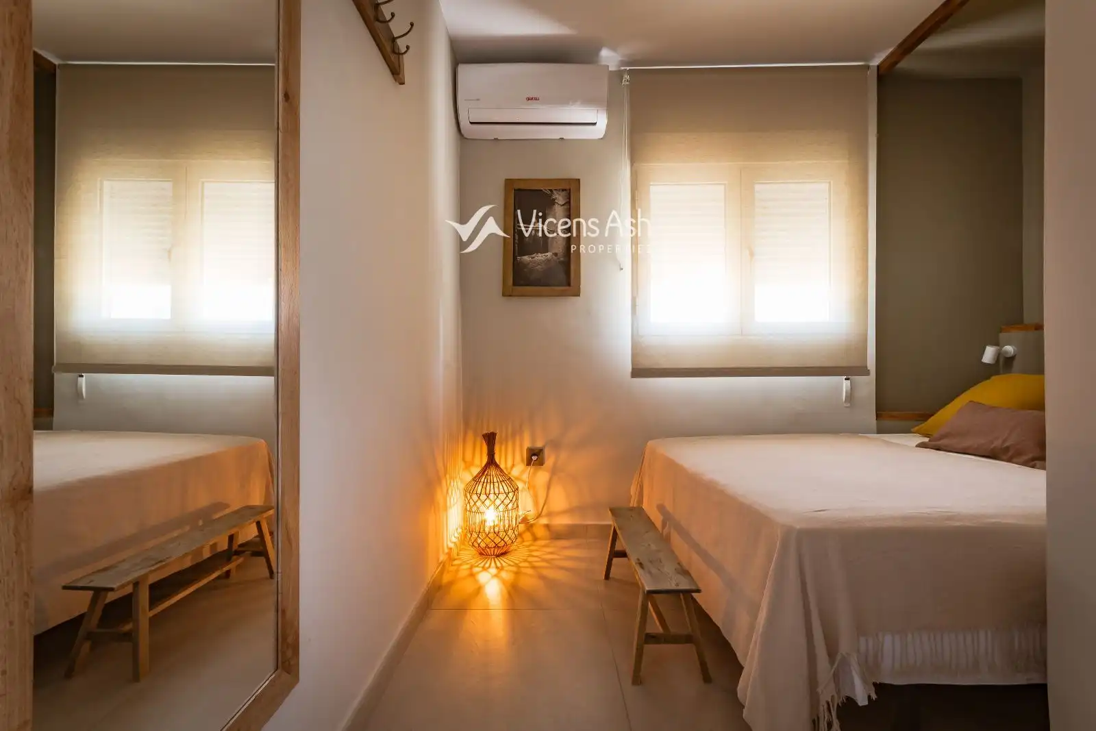 Bedroom of Apartments for sale in Jávea / Xàbia  with Air Conditioner, Terrace and Furnished
