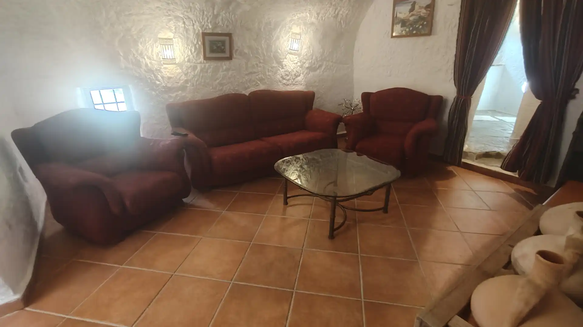 Living room of Houses for sale in Zújar  with Furnished