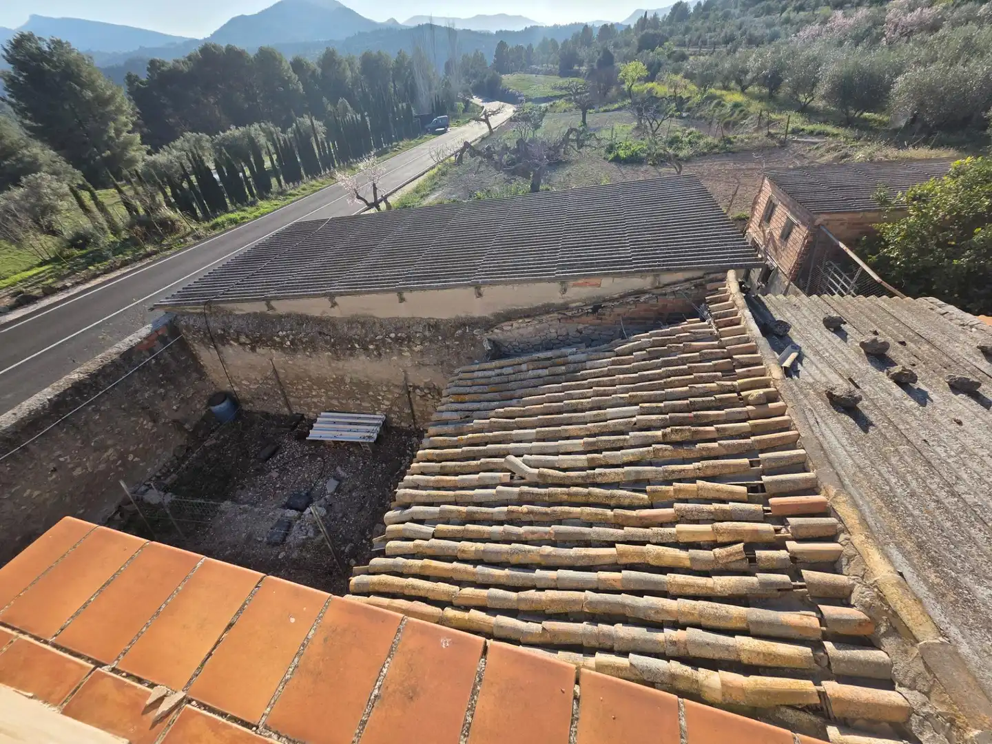 Vista exterior de Finca rústica en venda en Gorga amb Terrassa i Traster