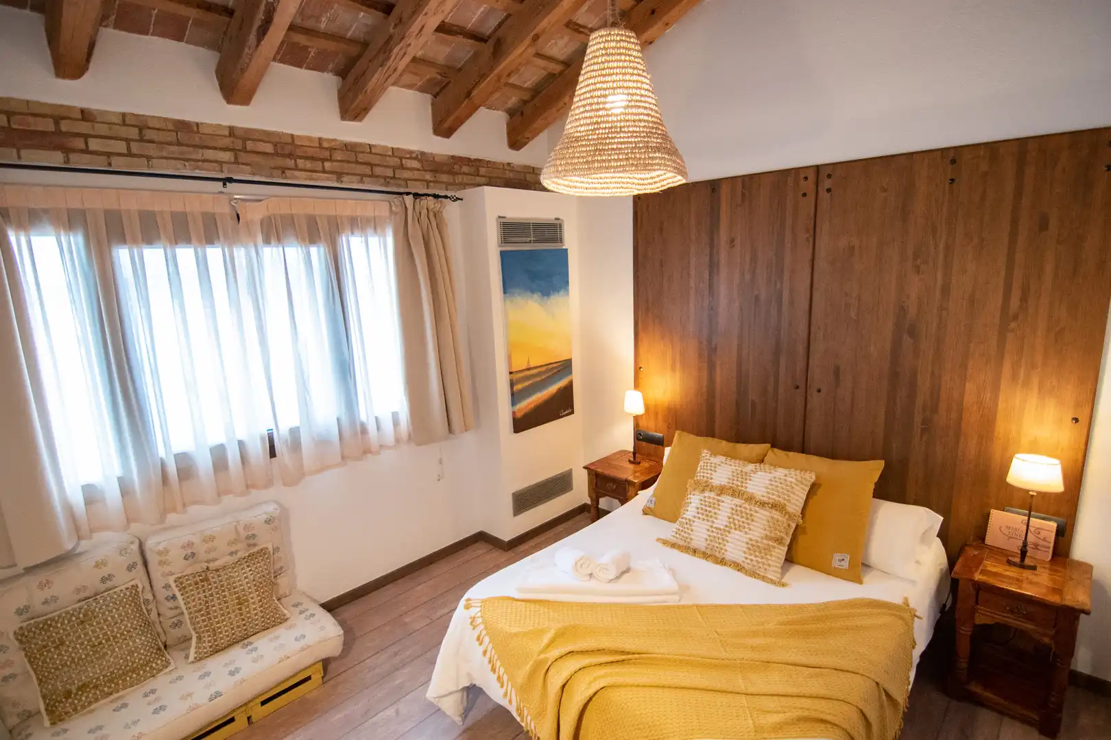 Dormitori de Finca rústica en venda en Deltebre amb Aire condicionat, Jardí privat i Terrassa