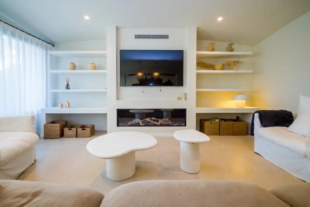 Living room of Houses for sale in Castell d'Aro, Platja d'Aro i s'Agaró  with Furnished