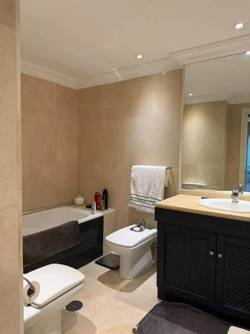 Bathroom of Duplexes for sale in Sotogrande  with Air Conditioner, Terrace and Storage room