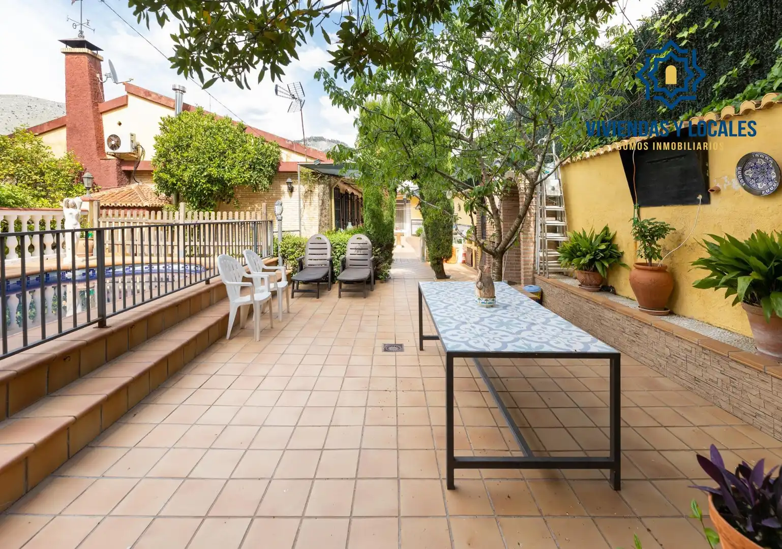 Terraza de Casa o chalet en venta en Alfacar con Aire acondicionado, Calefacción y Jardín privado