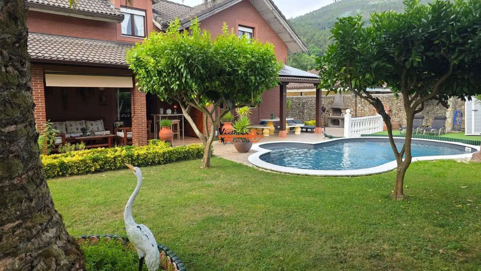 Piscina de Casa o chalet en venta en Guriezo con Calefacción, Jardín privado y Piscina