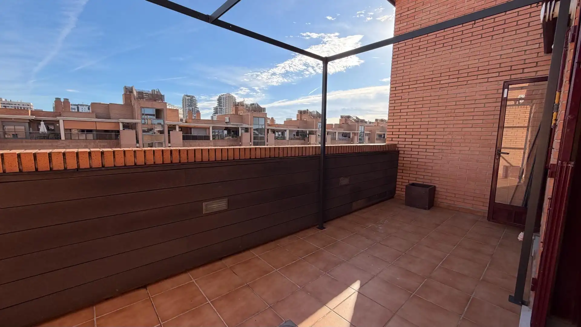 Terraza de Ático en venta en Campanar