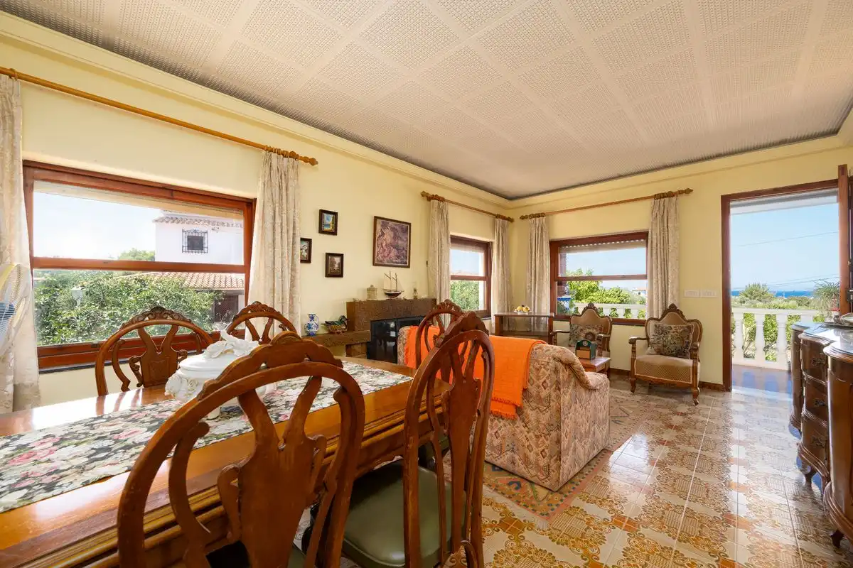 Dining room of Houses for sale in Dénia  with Heating and Furnished