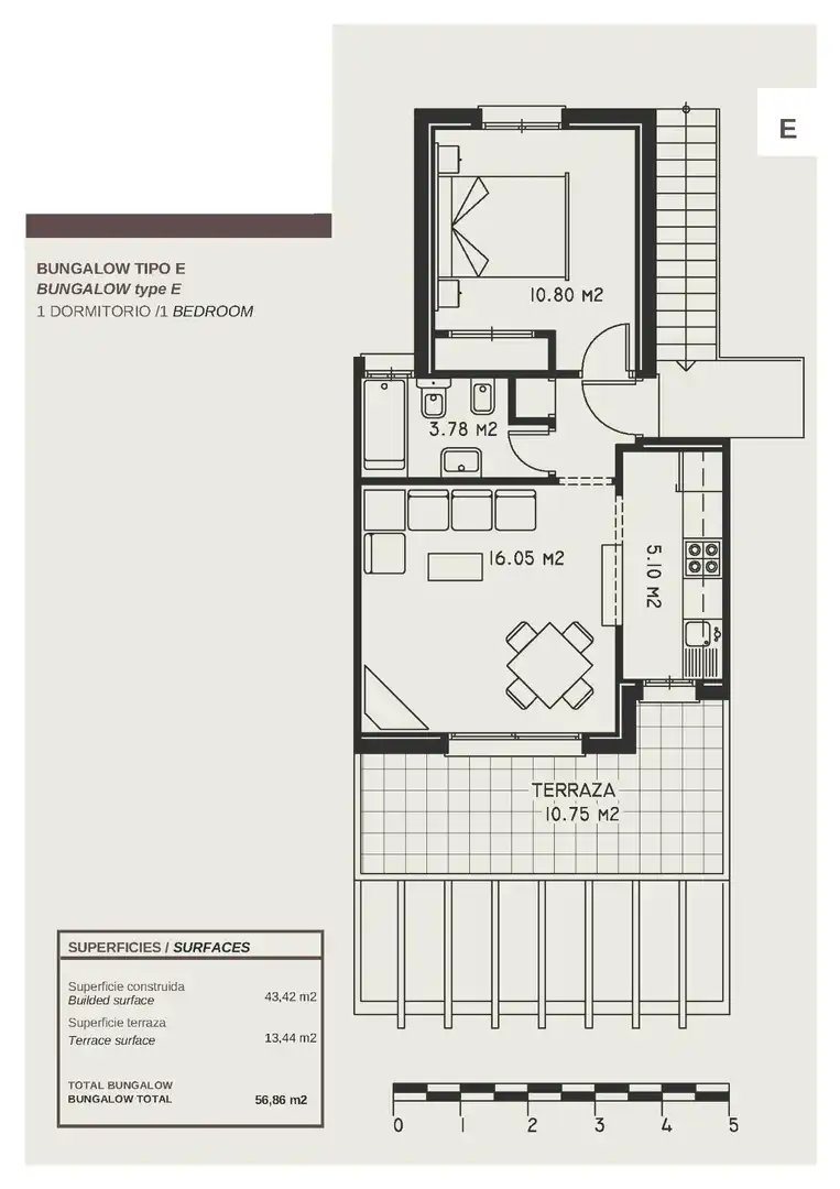 Bungalow con piscina en venta en Cometa, imagen 17