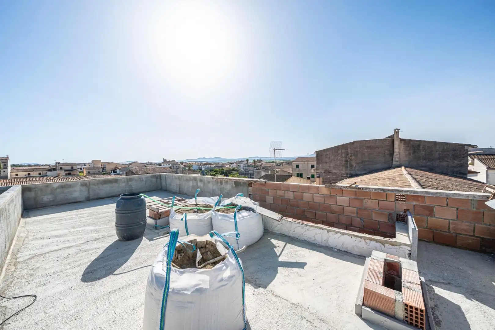 Terrasse von Einfamilien-Reihenhaus zum Verkauf in Vilafranca de Bonany