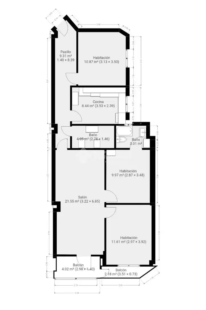 Wohnung zum Verkauf in Granada