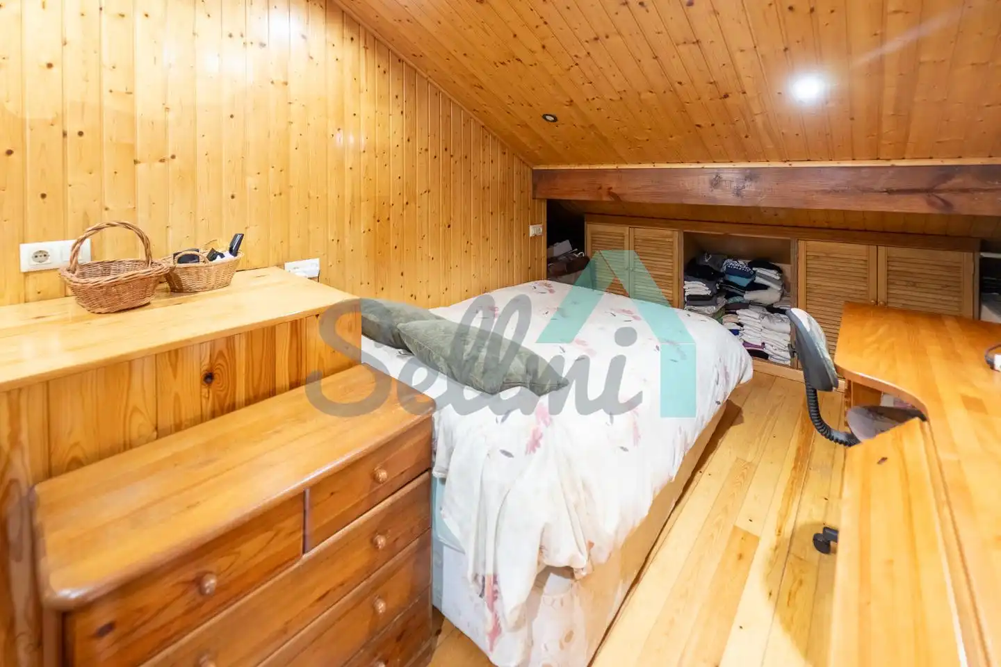 Schlafzimmer von Maisonette zum Verkauf in Valdés - Luarca mit Heizung und Parkett