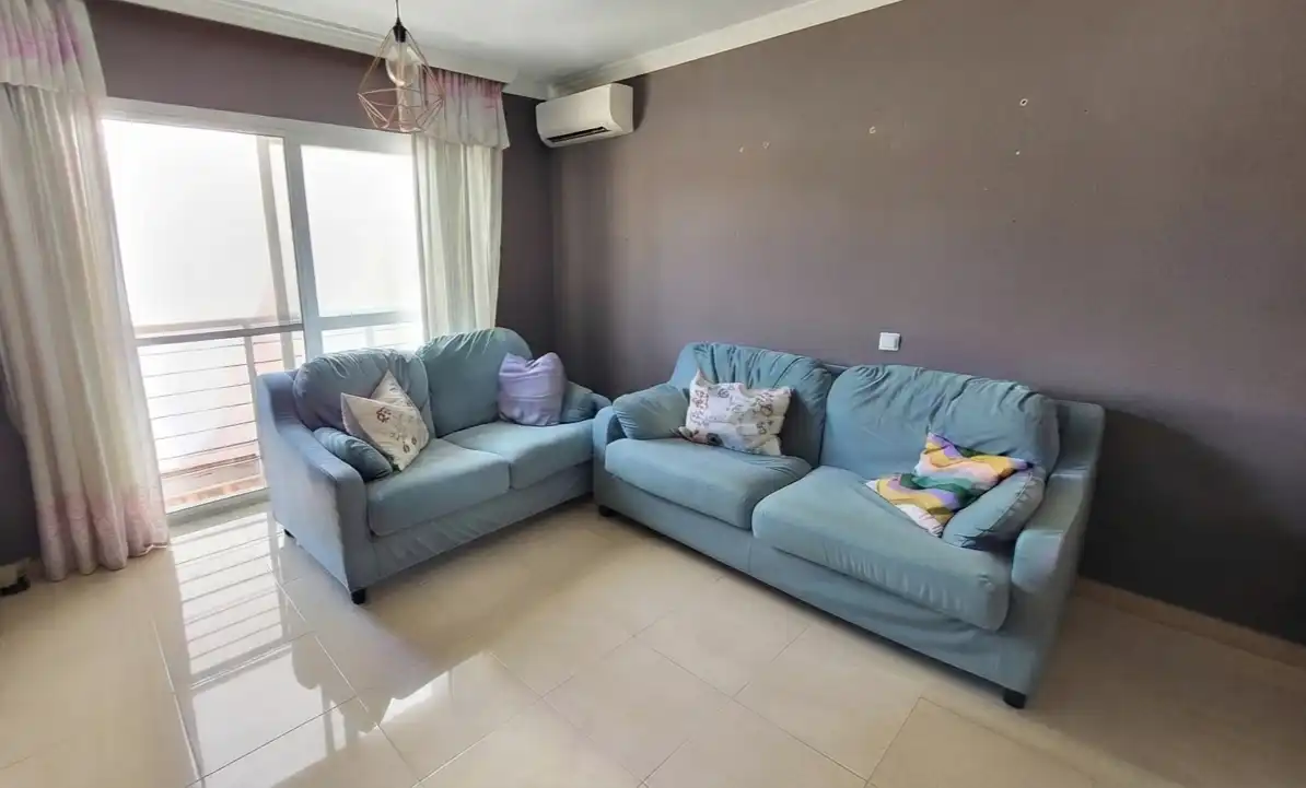 Sala de estar de Piso en venta en Rincón de la Victoria con Aire acondicionado, Trastero y Amueblado
