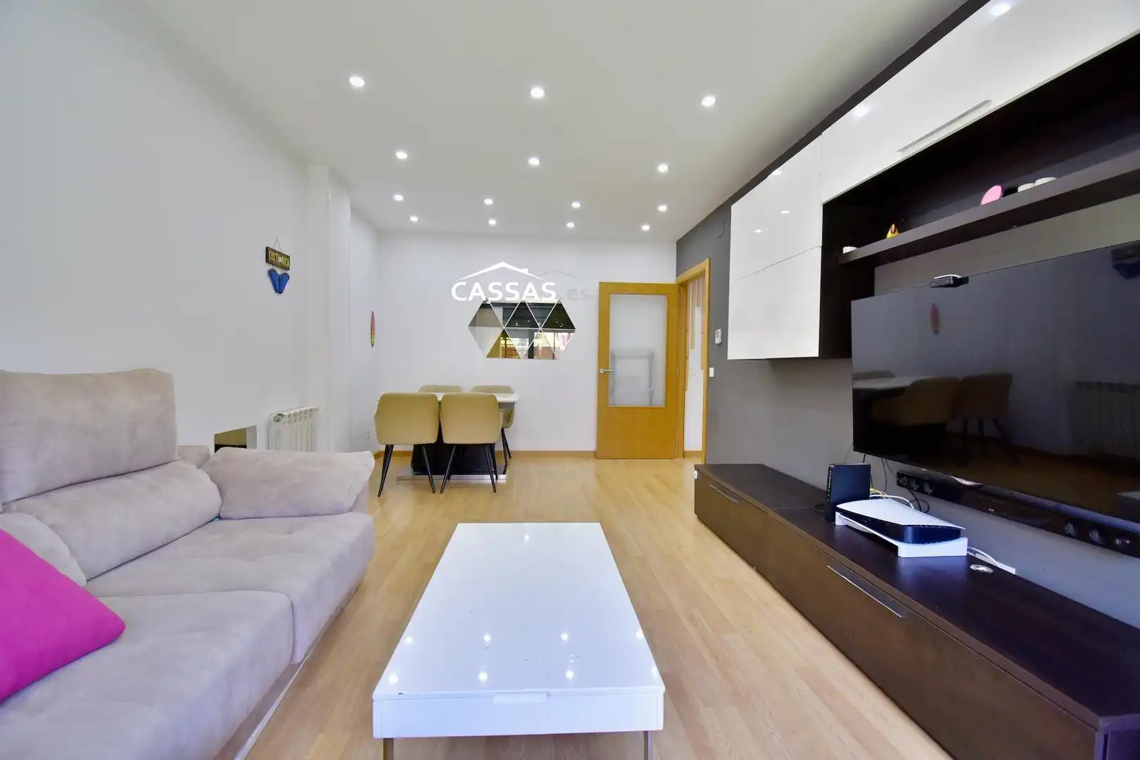 Sala de estar de Planta baja en venta en Torrejón de Ardoz con Aire acondicionado, Calefacción y Jardín privado