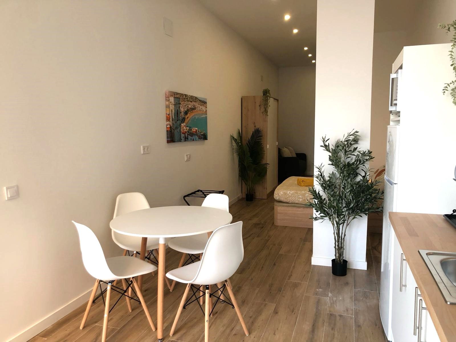 Living room of Planta baja for sale in  Valencia Capital  with Air Conditioner, Oven and Washing machine