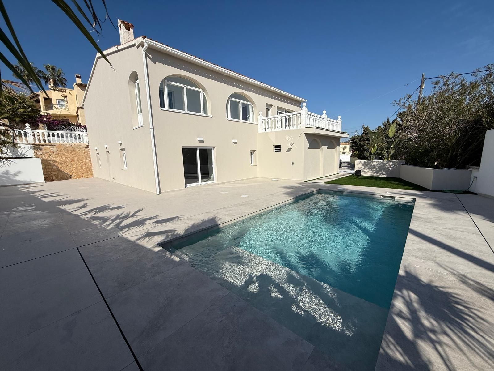 Piscina de Casa o xalet en venda en Calpe / Calp amb Jardí privat i Piscina