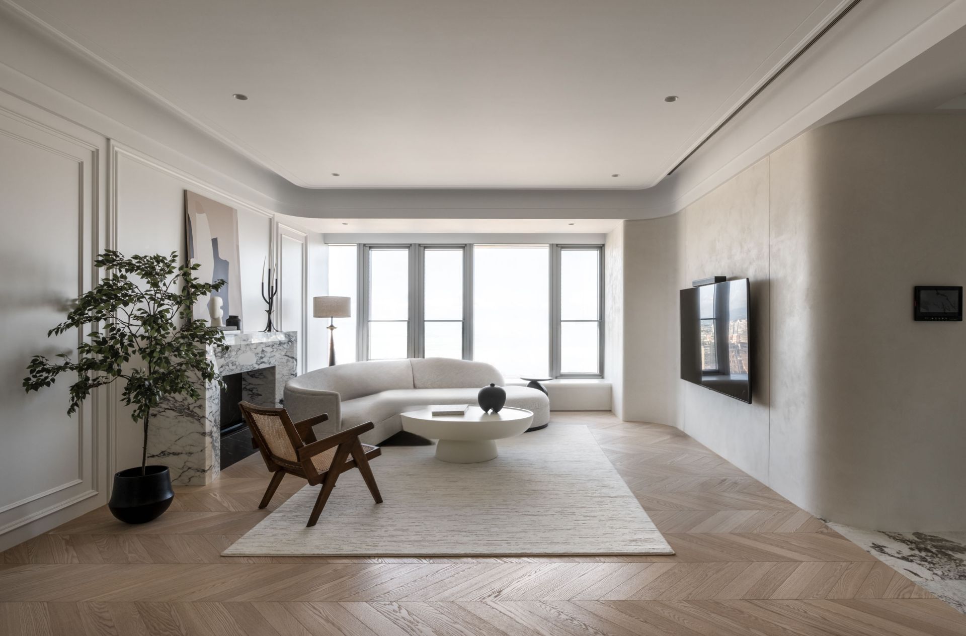 Sala d'estar de Pis en venda en  Madrid Capital amb Aire condicionat i Calefacció