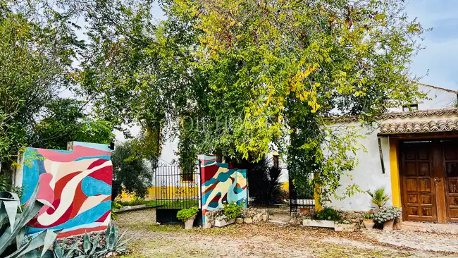 Vista exterior de Finca rústica en venta en Úbeda con Jardín privado, Terraza y Piscina