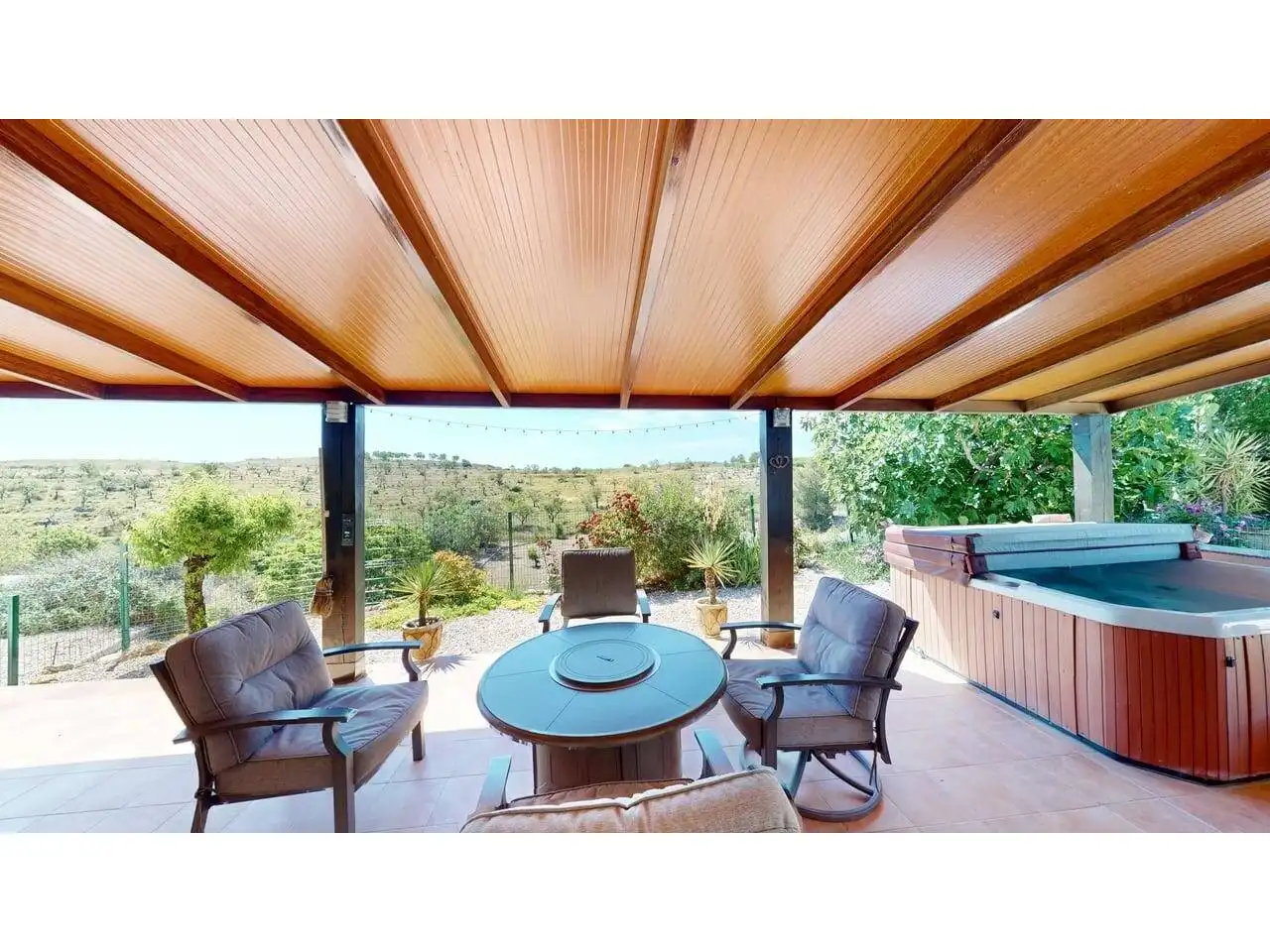 Terraza de Casa o chalet en venta en Caravaca de la Cruz con Aire acondicionado, Calefacción y Jardín privado