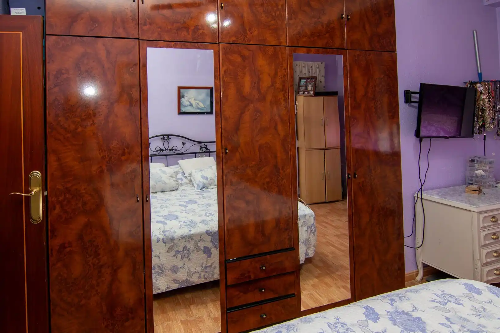 Bedroom of Duplexes for sale in Cocentaina  with Air Conditioner, Parquet flooring and Storage room