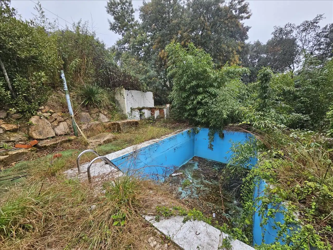 Piscina de Casa o xalet en venda en Riudarenes