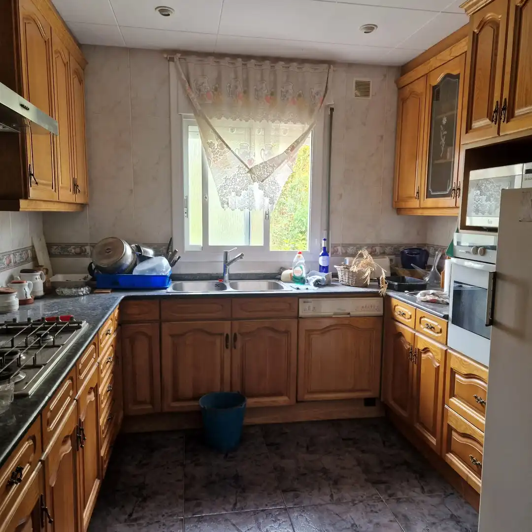 Cocina de Casa o chalet en venta en Corbera de Llobregat con Calefacción, Jardín privado y Terraza