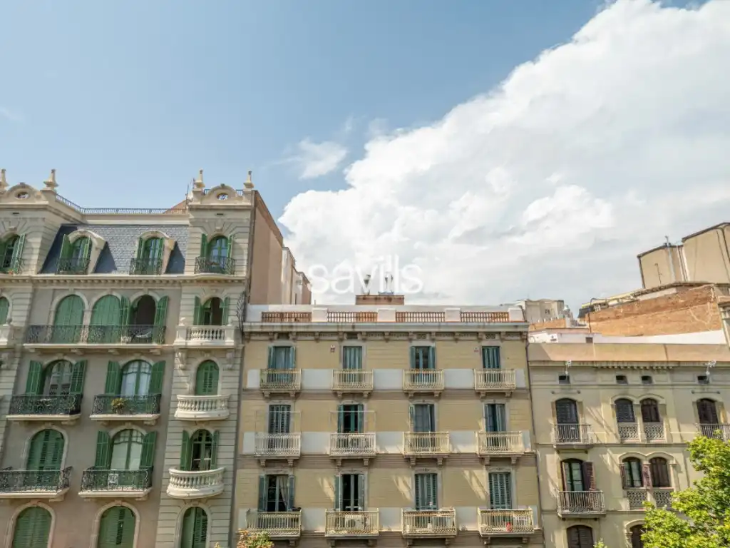 Vista exterior de Apartamento en venta en Barcelona con Aire acondicionado y Terraza